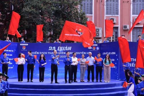 Hà Nội ra quân chiến dịch Thanh niên tình nguyện hè năm 2025