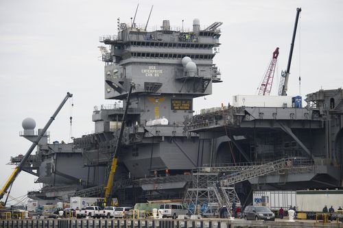 Mỹ tốn số tiền khổng lồ để tháo dỡ tàu sân bay hạt nhân USS Enterprise