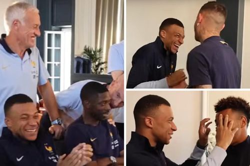 Phản ứng của Mbappe khi tái ngộ dàn sao PSG