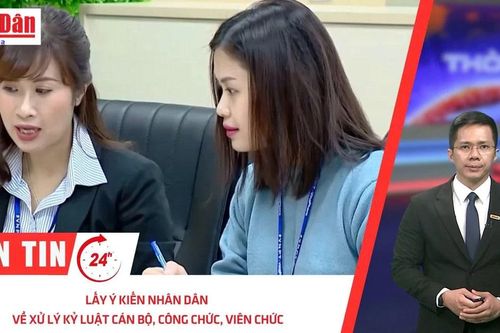 Thời sự 24h ngày 4/6/2025: Lấy ý kiến nhân dân về xử lý kỷ luật cán bộ, công chức, viên chức