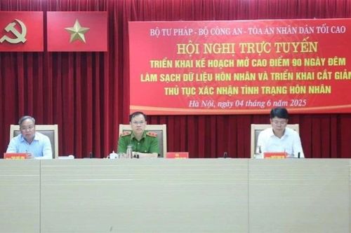 Cao điểm 90 ngày-đêm làm sạch dữ liệu hôn nhân