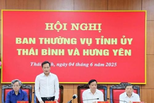 Hai tỉnh Hưng Yên và Thái Bình thống nhất cao các công việc liên quan đến sáp nhập tỉnh