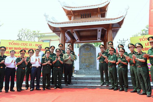 Địa danh lưu dấu truyền thống ngành tình báo quốc phòng