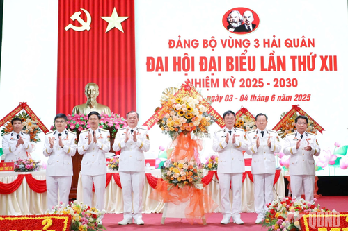 Đảng bộ Vùng 3 Hải quân tổ chức Đại hội đại biểu lần thứ XII, nhiệm kỳ 2025-2030