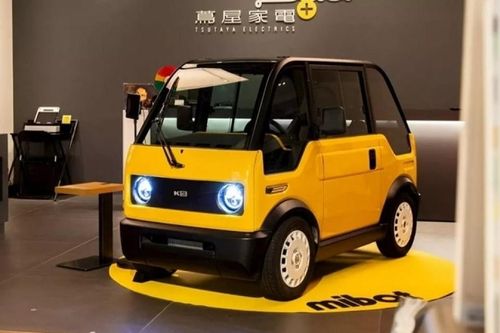 Cận cảnh xe điện tí hon mibot vừa trình làng tại Nhật Bản, giá 180 triệu đồng