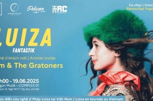 Luiza – Giọng ca Pháp gốc Brazil khuấy động Hà Nội bằng giai điệu đa sắc và cảm xúc mãnh liệt