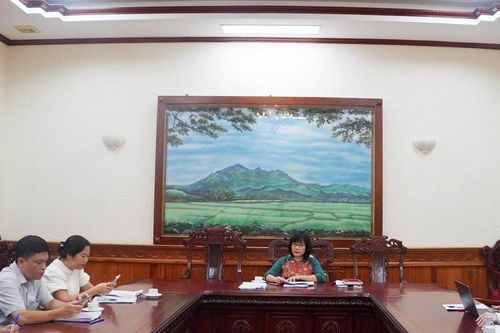 Thứ trưởng Đặng Hoàng Oanh làm việc với Cục Kiểm tra văn bản và Quản lý xử lý vi phạm hành chính