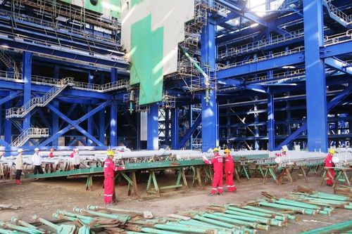 Dự án NMNĐ Long Phú 1: Tăng tốc lắp đặt lò hơi, hướng tới phát điện vào năm 2027