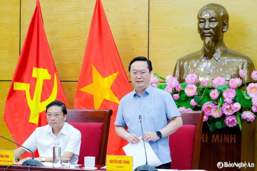 Nghệ An: Tháo gỡ vướng mắc, đẩy nhanh tiến độ triển khai các công trình trọng điểm, dự án quan trọng