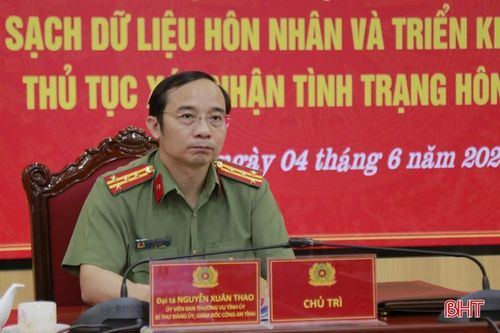 Mở đợt cao điểm 90 ngày đêm làm sạch dữ liệu hôn nhân