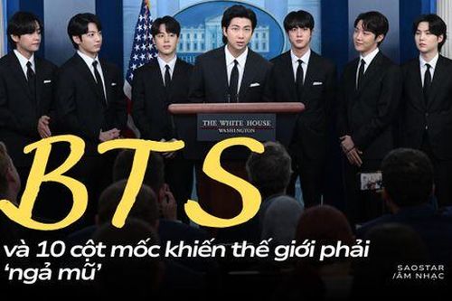 BTS: Từ nhóm nhạc bị xem thường đến biểu tượng toàn cầu tại Nhà Trắng