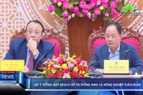 Tập đoàn Tân Hoàng Minh đề xuất tỉnh Lâm Đồng cho lập ý tưởng quy hoạch dự án khu đô thị thông minh 4.320ha