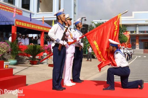 Thượng tướng Trịnh Văn Quyết dự tuyên thệ chiến sĩ mới tại Đồng Nai