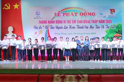Phát động hưởng ứng Tháng hành động vì trẻ em năm 2025
