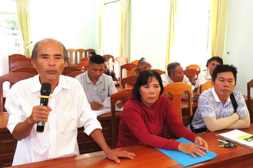 Đại biểu HĐND tỉnh Khánh Hòa tiếp xúc cử tri huyện Vạn Ninh