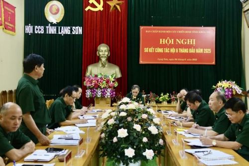 Sơ kết công tác Hội Cựu chiến binh 6 tháng đầu năm