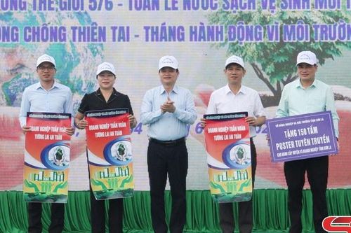 Chung tay giảm thiểu ô nhiễm nhựa – bảo vệ nguồn nước sạch – chủ động phòng chống thiên tai