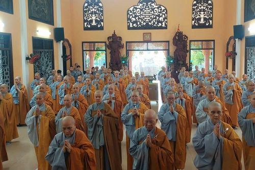 Trường hạ Ni chùa Vĩnh Phước bắt đầu khóa An cư kiết hạ Phật lịch 2569