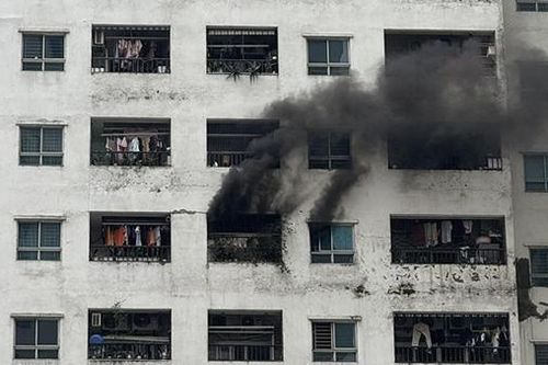 Một buổi sáng, 'bà hỏa' ghé thăm hai chung cư ở Hà Nội