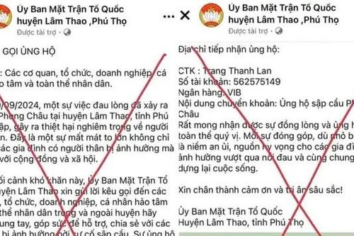 Cảnh báo giả mạo bệnh viện kêu gọi từ thiện