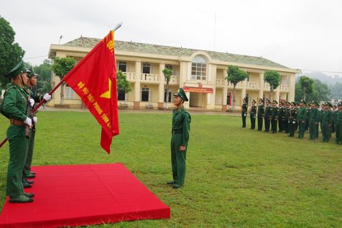 Bộ đội Biên phòng tỉnh tuyên thệ chiến sĩ mới năm 2025