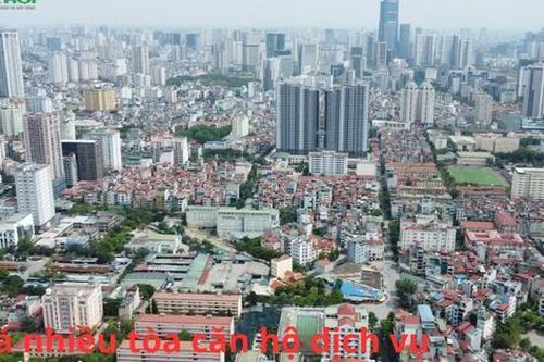 Giá nhiều tòa căn hộ dịch vụ tại Cầu Giấy, Hà Nội vượt ngưỡng vài chục tỷ đồng/căn