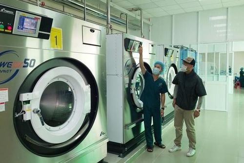 Bệnh viện Lê Văn Thịnh vận hành hệ thống máy giặt tân tiến phục vụ bệnh nhân