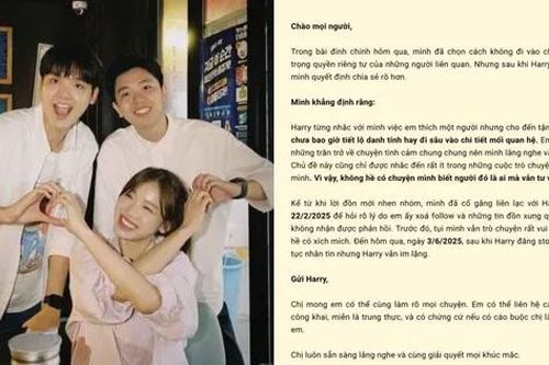 Ồn ào 'bộ ba nghỉ chơi': Meichan không chọn cách im lặng, tag thẳng tên Harry