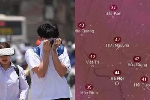 Hà Nội sắp bước vào đợt nóng cuối tuần này, có thể chạm mốc 44 độ C