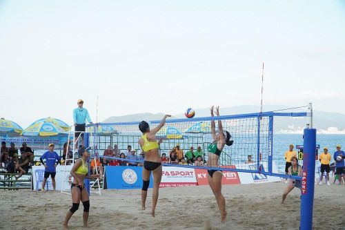 Khai mạc Giải Bóng chuyền bãi biển nam, nữ quốc tế Nha Trang - Khánh Hòa 2025