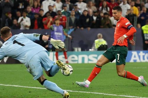 Ronaldo ghi bàn, Bồ Đào Nha hạ Đức ở bán kết Nations League