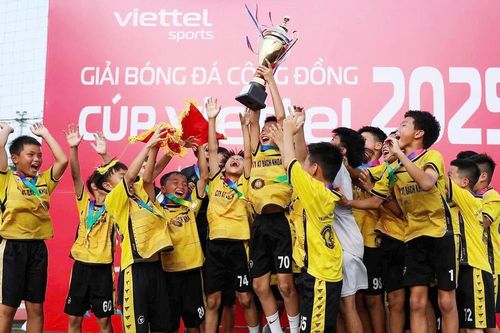 Tìm tài năng nhí bóng đá tại Cúp Viettel 2025 lần hai