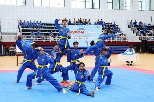 Gần 300 VĐV dự Giải Vô địch Vovinam miền Nam năm 2025