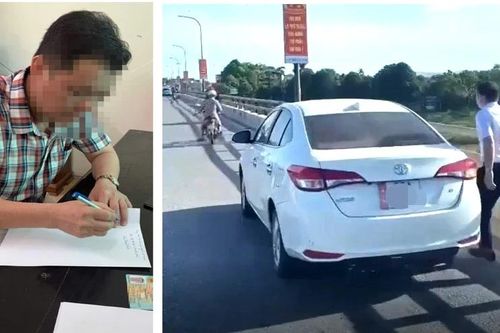 Tài xế đỗ xe trên cầu, vứt đồ xuống sông khai gì?