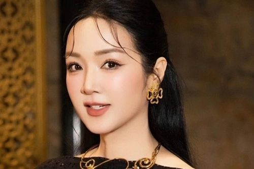 Hoa hậu Giáng My dự Tuần lễ thời trang quốc tế Việt Nam