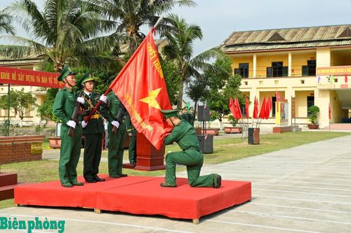 Các đơn vị BĐBP tổ chức Lễ tuyên thệ chiến sĩ mới năm 2025