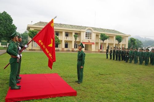 Bộ đội Biên phòng tỉnh Cao Bằng tổ chức Lễ tuyên thệ chiến sĩ mới