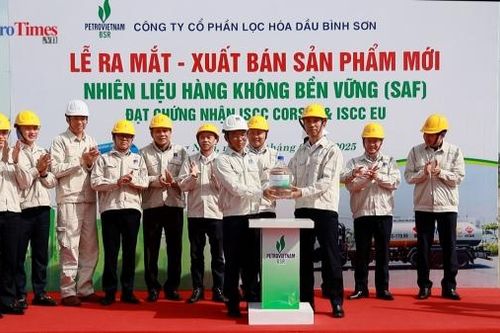 BSR ra mắt và xuất bán lô sản phẩm mới Nhiên liệu hàng không bền vững (SAF)