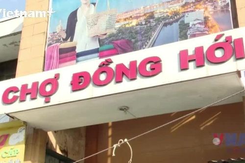 Quảng Bình: Các tiểu thương chợ Đồng Hới đã mở cửa bán hàng trở lại