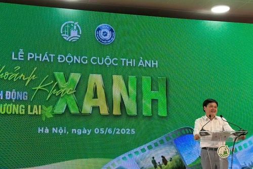 Phát động Cuộc thi ảnh 'Khoảnh khắc xanh-Hành động xanh-Tương lai xanh'