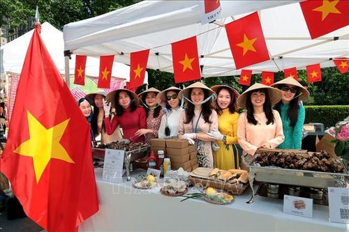 'Không gian Việt Nam' gây ấn tượng mạnh tại Hội chợ Văn hóa - Ẩm thực LHQ 2025