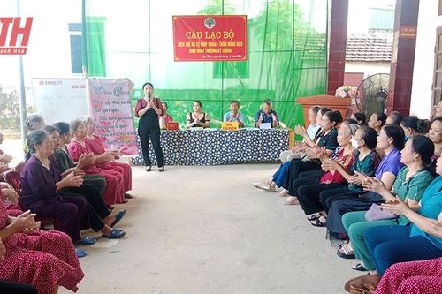 Hiệu quả hoạt động của câu lạc bộ liên thế hệ tự giúp nhau