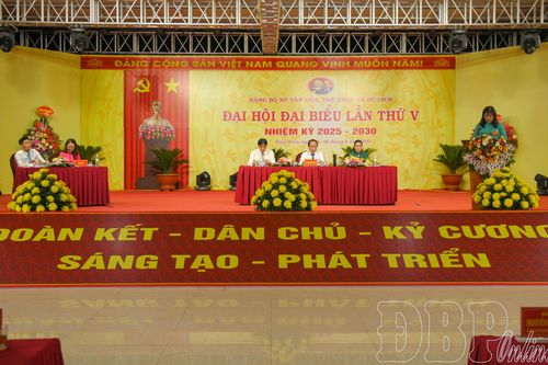 Đại hội Đại biểu Đảng bộ Văn hóa, Thể thao và Du lịch lần thứ V, nhiệm kỳ 2025 - 2030