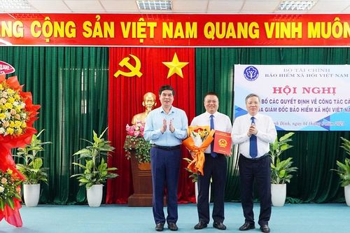 Ông Vũ Mạnh Chữ giữ chức Giám đốc BHXH khu vực XXIII Gia Lai-Bình Định