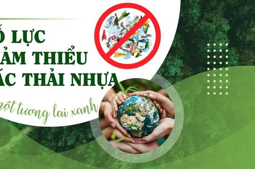 Nỗ lực giảm thiểu rác thải nhựa vì một tương lai xanh