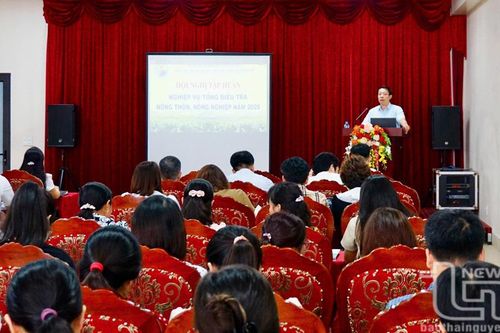 Thái Nguyên sẵn sàng cho Tổng điều tra nông thôn, nông nghiệp 2025