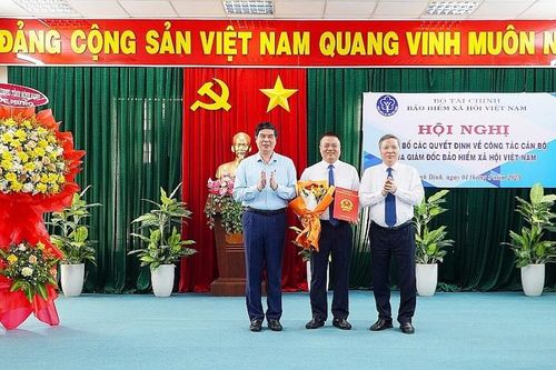 Ông Vũ Mạnh Chữ được bổ nhiệm giữ chức Giám đốc Bảo hiểm xã hội khu vực XXIII