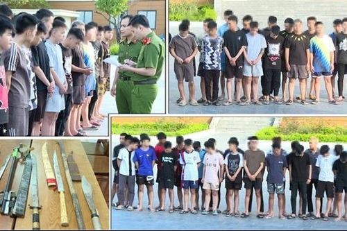 Tạm giữ hình sự 38 đối tượng lập nhóm 'cà khịa' người đi đường