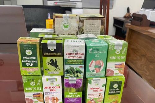 Phanh phui đường dây sản xuất hàng loạt sản phẩm thực phẩm chức năng giả