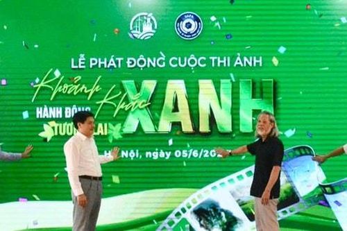 Phát động cuộc thi ảnh 'Khoảnh khắc xanh - hành động xanh - tương lai xanh'